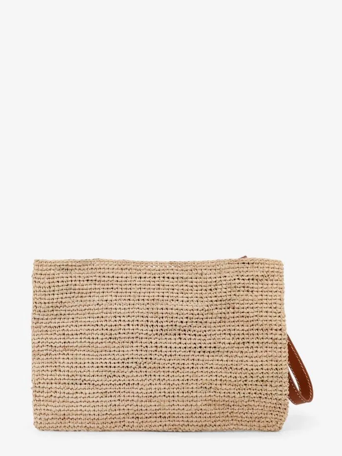 Dsquared2 Summer Lovers Natural Rafia Clutch