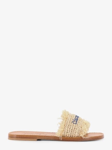 Dsquared2 Summer Lovers Natural Rafia Flat Sandals
