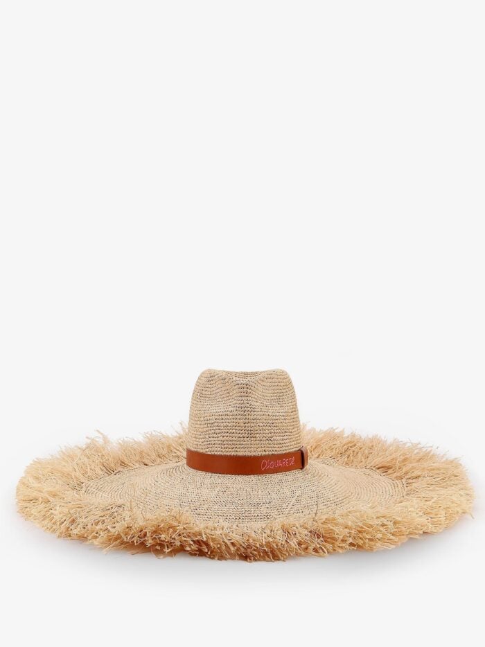 Dsquared2 Summer Lovers Natural Rafia Hat