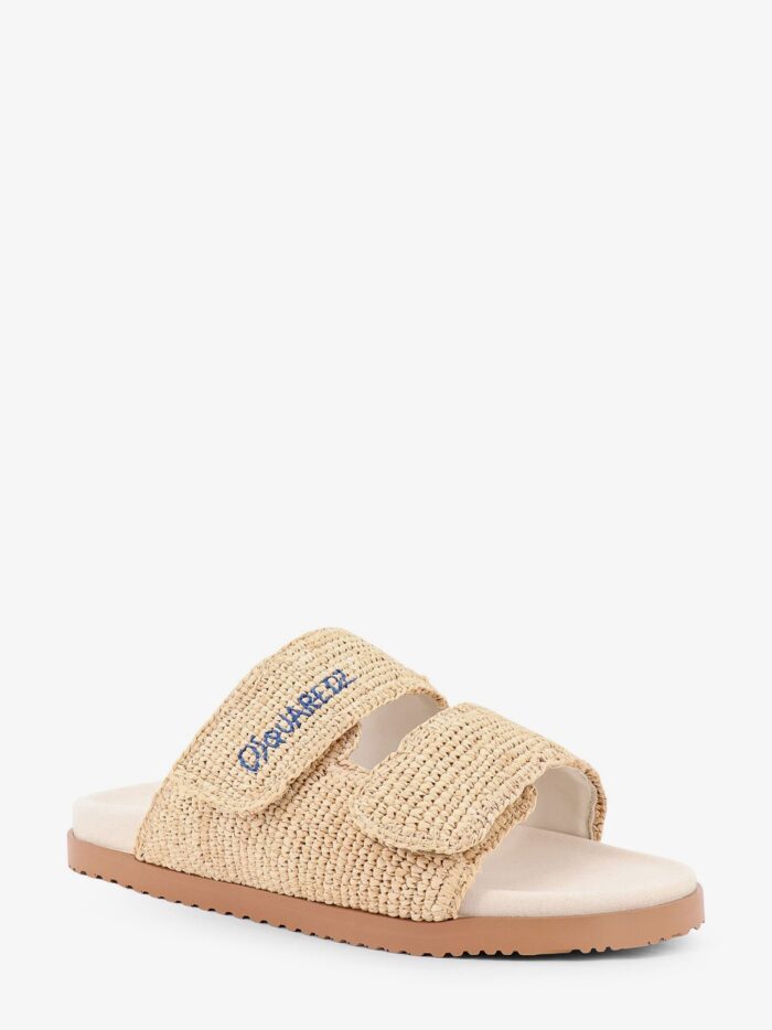 Dsquared2 Summer Lovers Natural Rafia Sandals