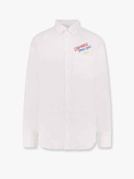 Dsquared2 Summer Lovers Oversized Linen Shirt