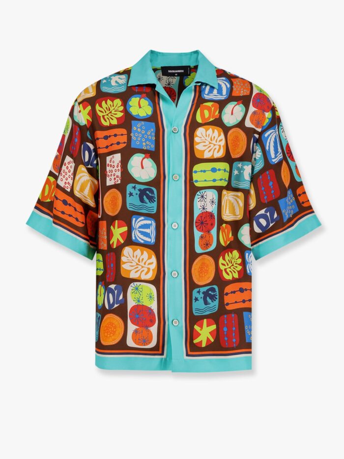 Dsquared2 Summer Lovers Silk Shirt