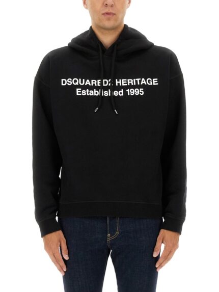 DSquared2 SWEATSHIRT WITH PRINT