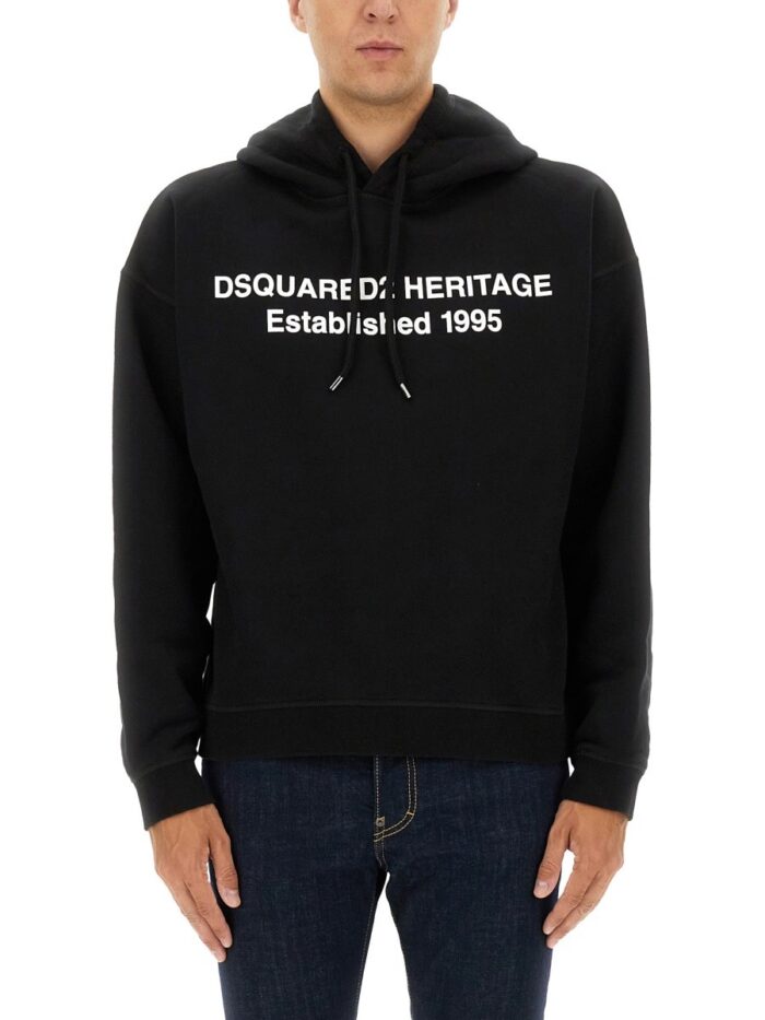 DSquared2 SWEATSHIRT WITH PRINT