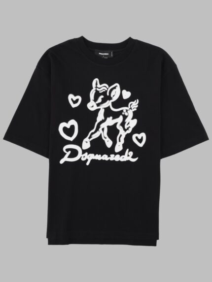 DSquared2 T-SHIRT CON STAMPA E LOGO