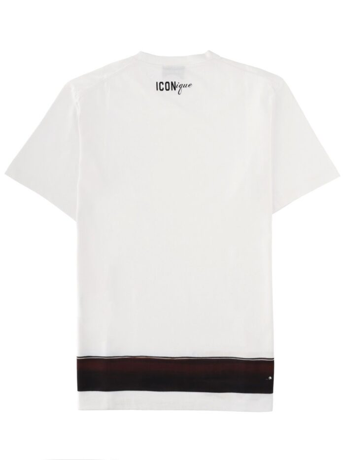DSquared2 T-SHIRT "ICONIQUE" CON STAMPA