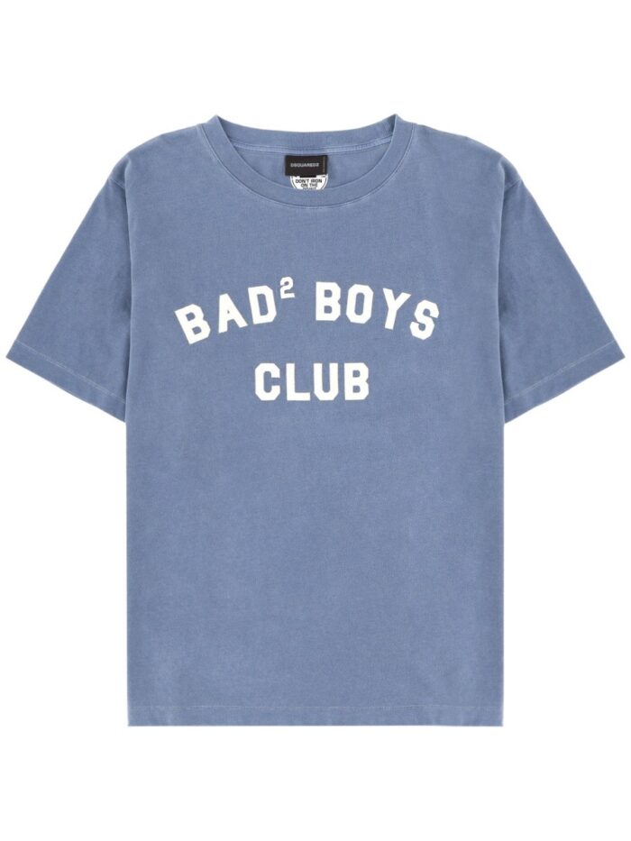 dsquared2 t shirt with embroidery DSquared2 T-SHIRT WITH EMBROIDERY