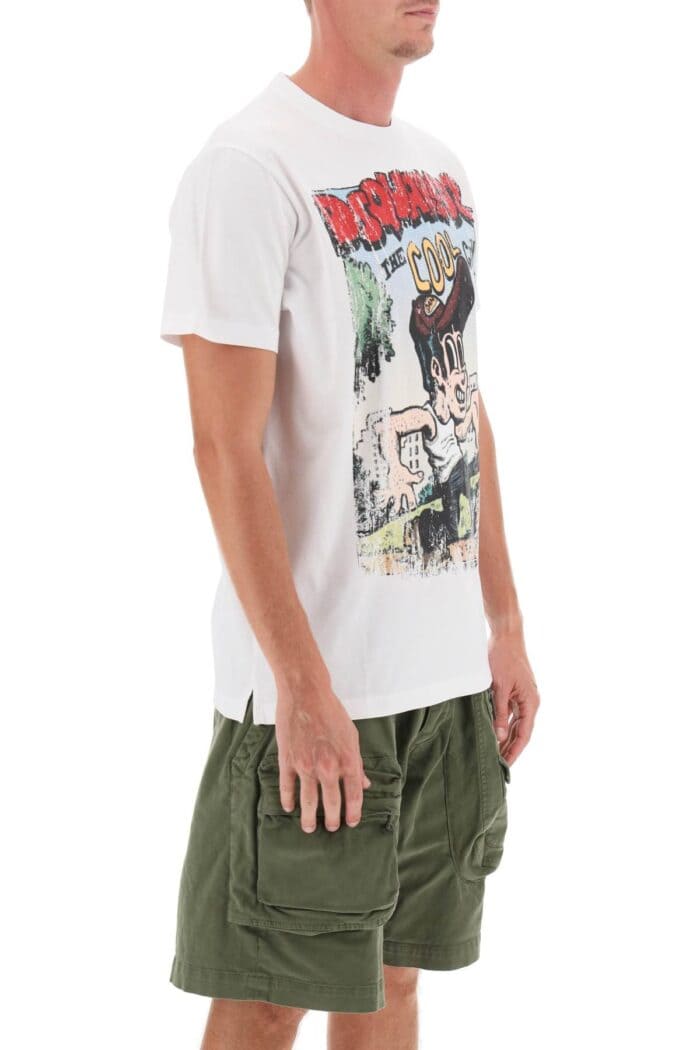 Dsquared2 T-shirt With Graphic Print