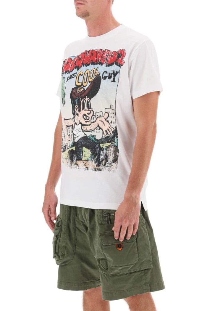 Dsquared2 T-shirt With Graphic Print