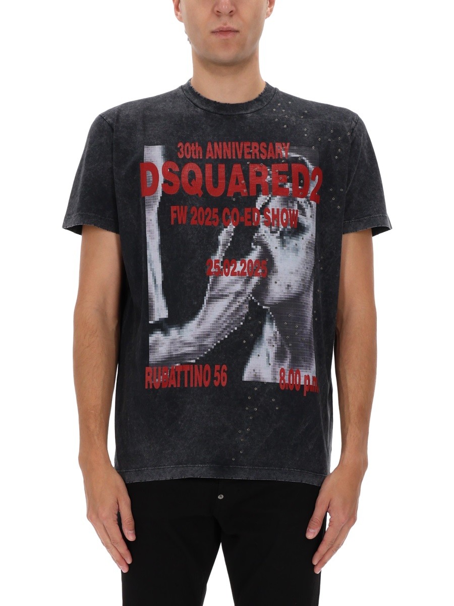 DSquared2 T-SHIRT WITH PRINT