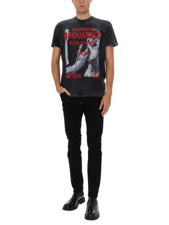 DSquared2 T-SHIRT WITH PRINT