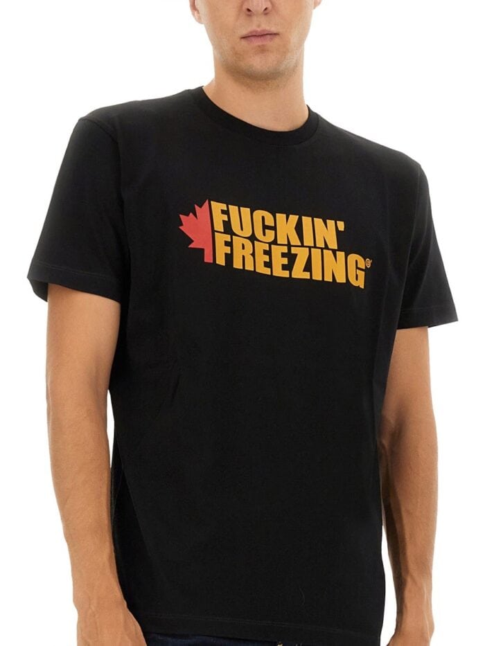 DSquared2 T-SHIRT WITH PRINT