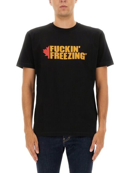 DSquared2 T-SHIRT WITH PRINT