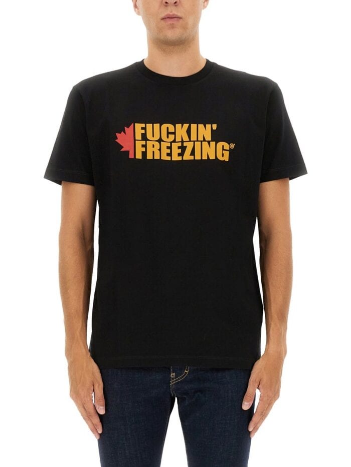 DSquared2 T-SHIRT WITH PRINT