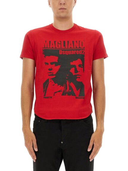DSquared2 T-SHIRT WITH PRINT