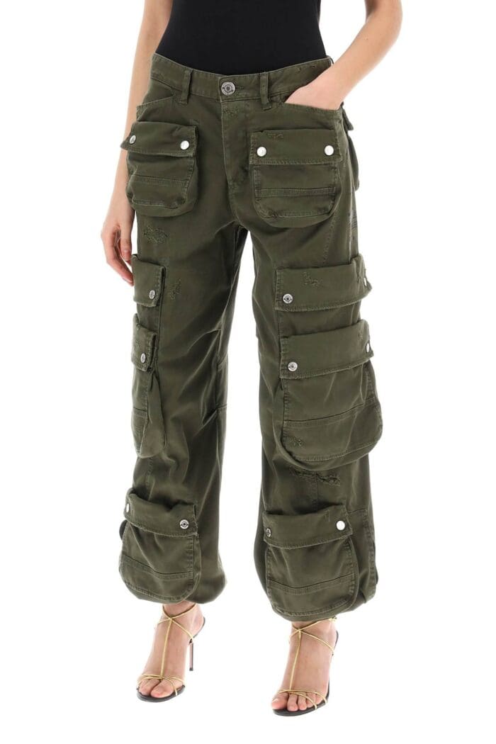 DSQUARED2 Wide Leg Cargo Pants