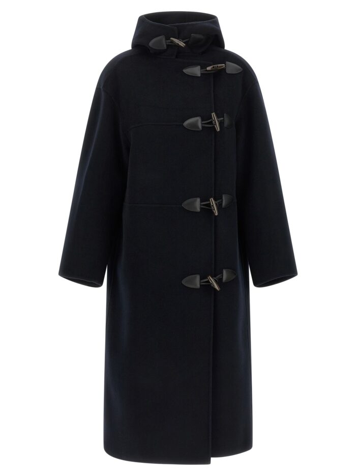 rohe 'duffle' reversible coat with alamari ROHE 'Duffle' Reversible Coat With Alamari