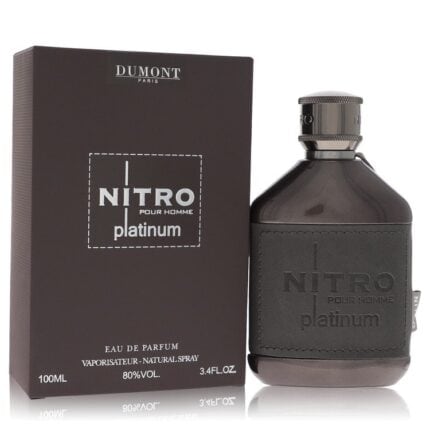 Dumont Nitro Platinum By Dumont Paris - Eau De Parfum Spray 3.4 Oz