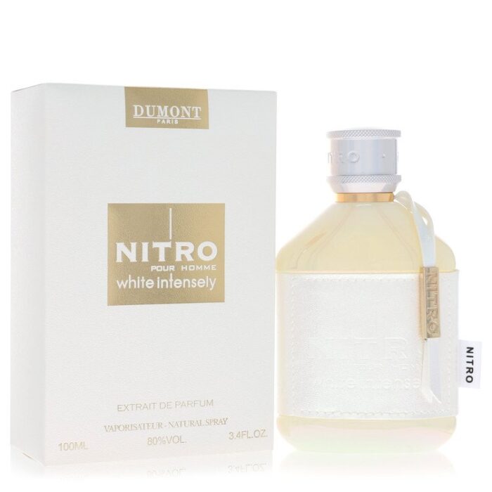 Dumont Nitro White Intensely By Dumont - Extrait De Parfum Spray 3.4 Oz - Image 1
