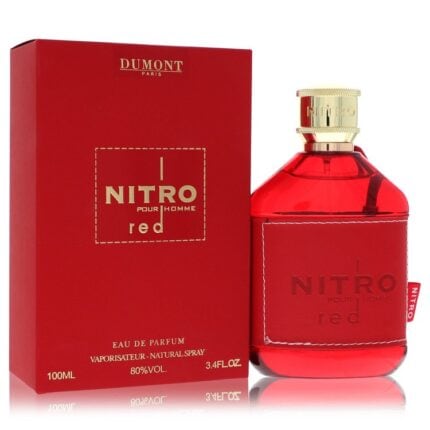 Dumont Nitro Red By Dumont Paris - Eau De Parfum Spray 3.4 Oz