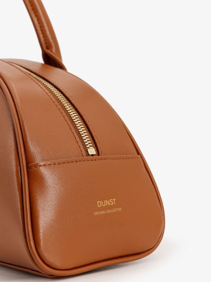 DUNST Classic Bowling Leather Shoulder Bag