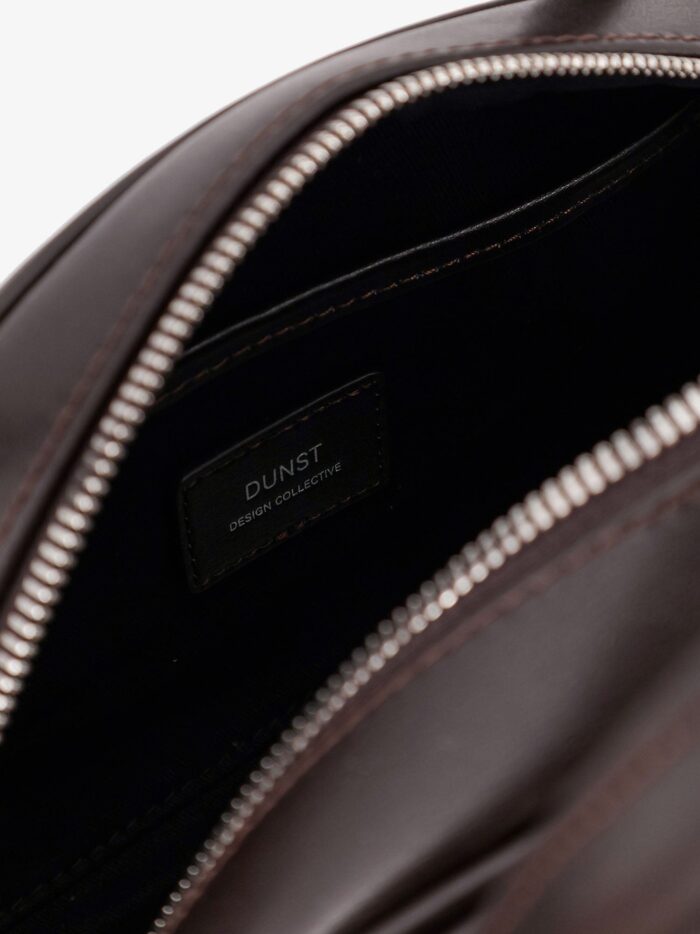 DUNST Classic Bowling Leather Shoulder Bag