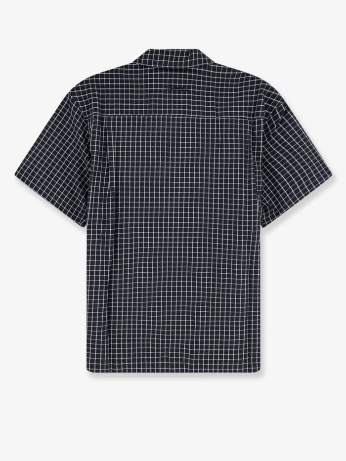 DUNST Cotton Blend Shirt With Check Pattern
