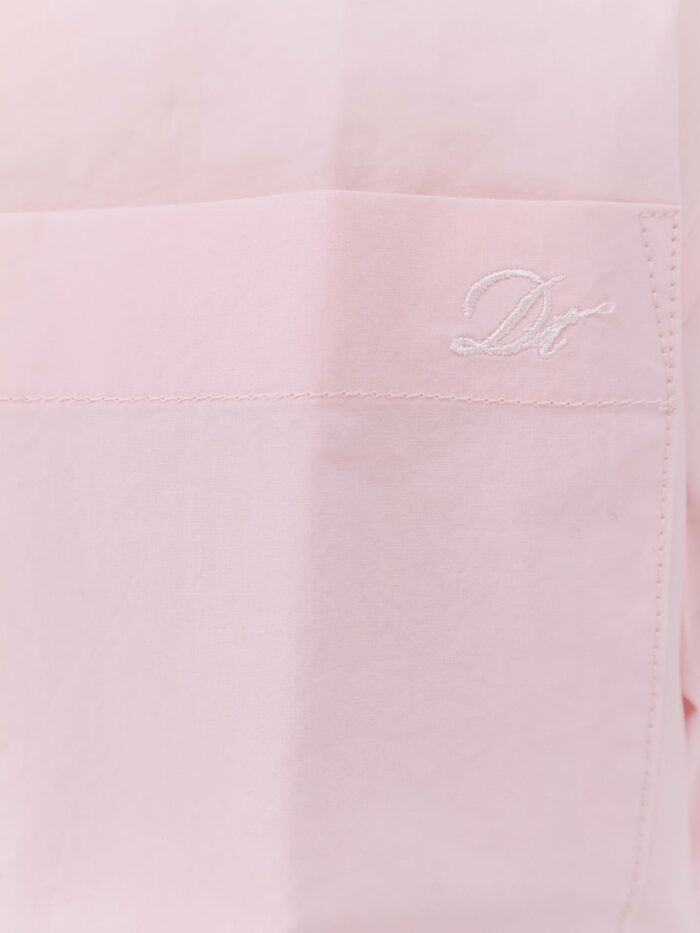 DUNST Cotton Shirt With One Applied Breast Pocket