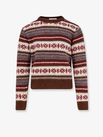 DUNST Fairisle Wool Blend Sweater