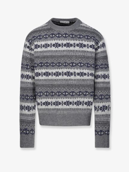 DUNST Fairisle Wool Blend Sweater