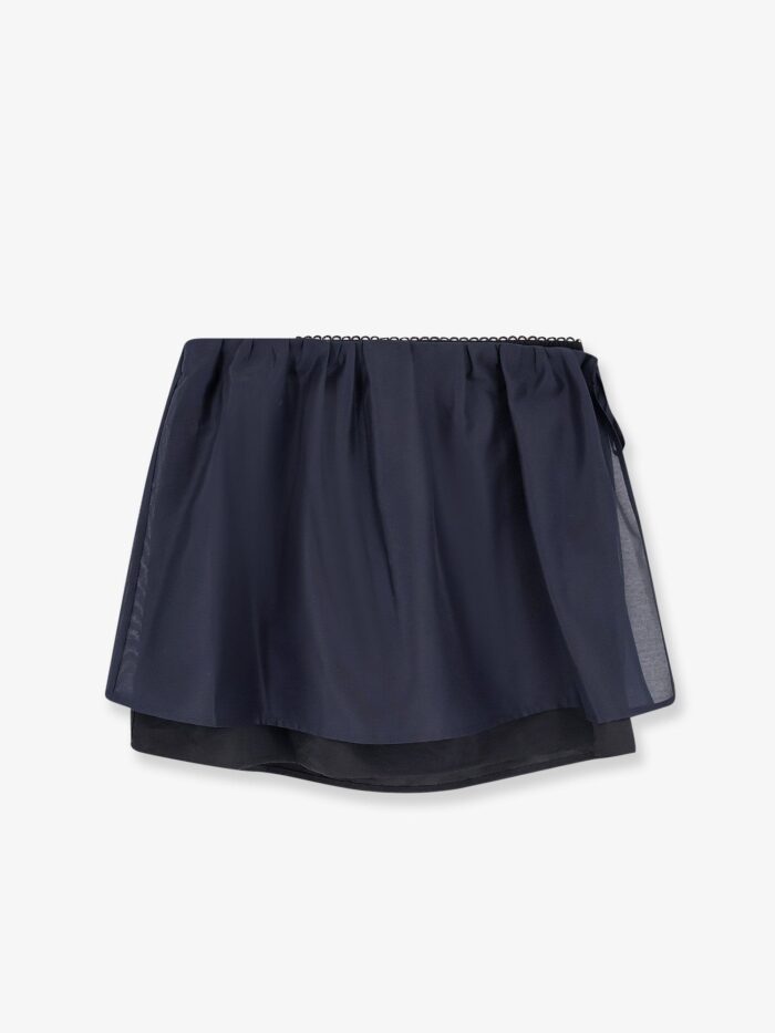 dunst layered volume mini skirt DUNST Layered Volume Mini Skirt
