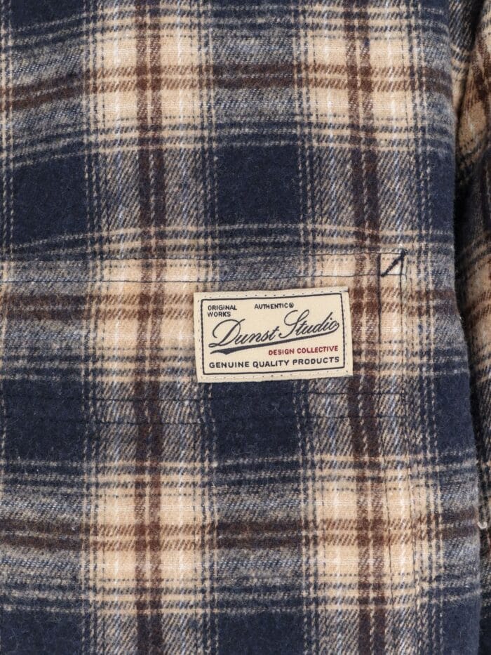 dunst madras pattern flannel jacket DUNST Madras Pattern Flannel Jacket