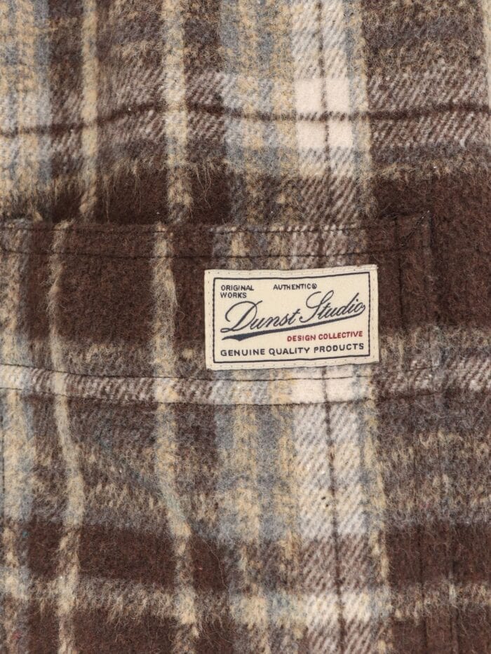 dunst madras pattern flannel jacket DUNST Madras Pattern Flannel Jacket