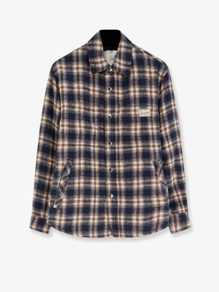 dunst madras pattern flannel jacket DUNST Madras Pattern Flannel Jacket