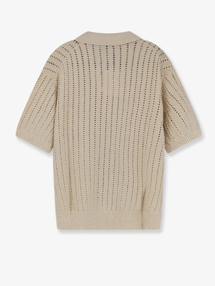 DUNST Openwork Cotton Cardigan