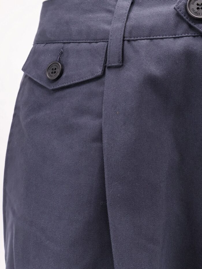 DUNST Pleated Chino Slacks Trousers