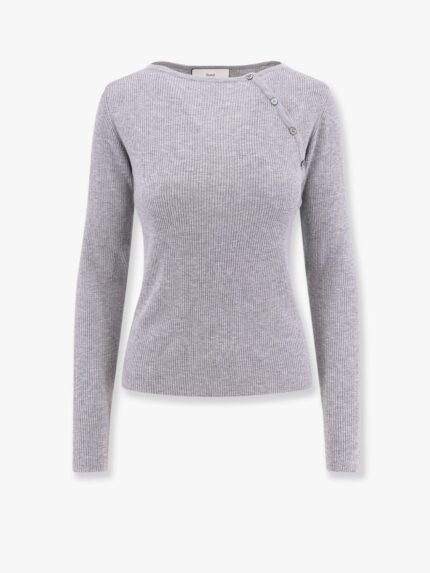 DUNST Ribbed Fabric Sweater