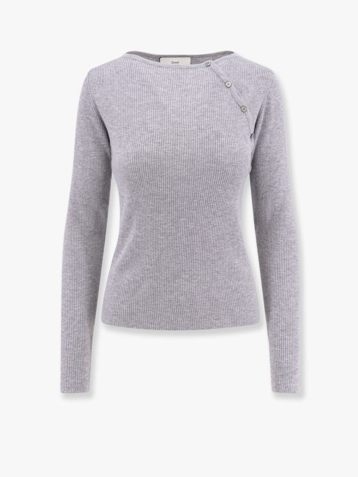 DUNST Ribbed Fabric Sweater