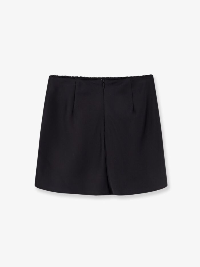 DUNST Satin Skirt With Shorts
