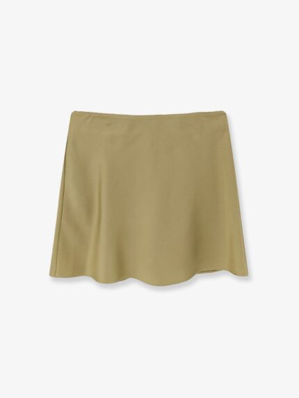 DUNST Satin Skirt With Shorts