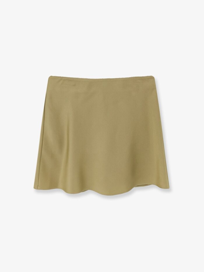 dunst satin skirt with shorts DUNST Satin Skirt With Shorts