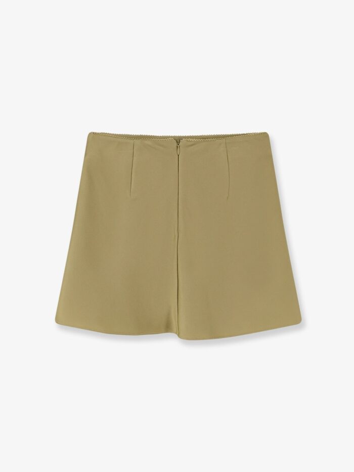 DUNST Satin Skirt With Shorts