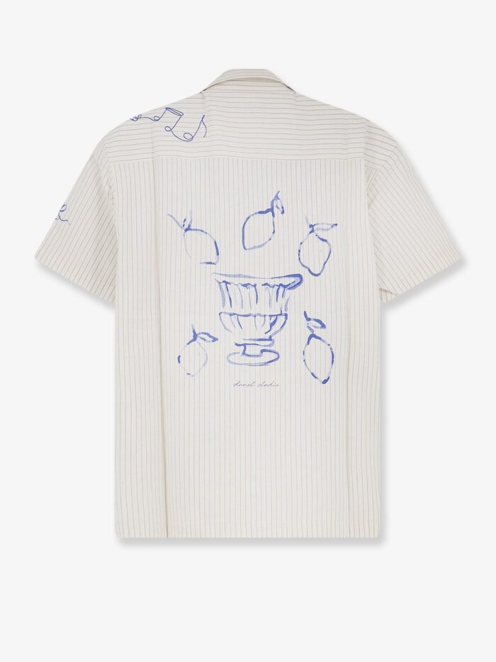 DUNST Striped Cotton Shirt