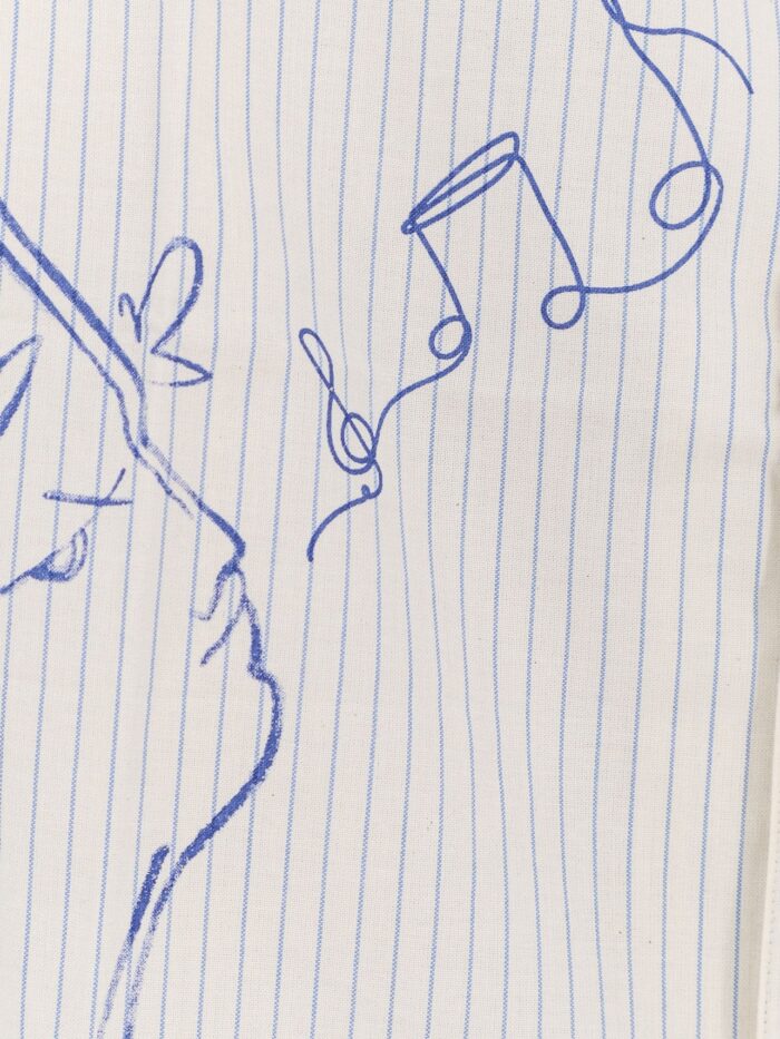 DUNST Striped Cotton Shirt