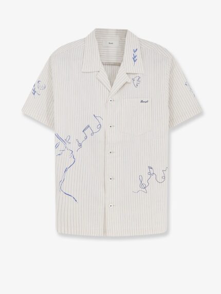 DUNST Striped Cotton Shirt