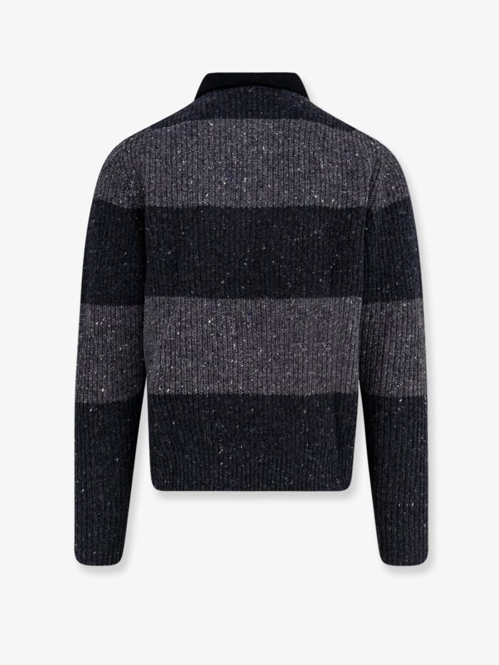DUNST Unisex Chunky Rugby Wool Blend Sweater