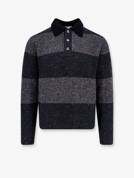 DUNST Unisex Chunky Rugby Wool Blend Sweater