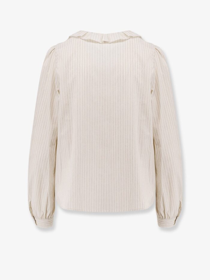 DUNST Vintage Striped Cotton Shirt