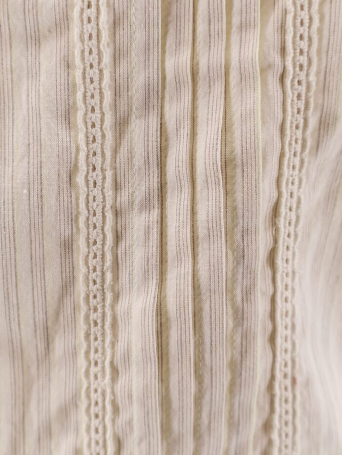DUNST Vintage Striped Cotton Shirt