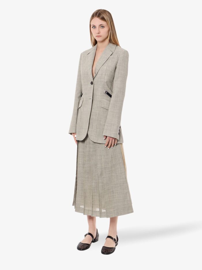 DURAZZI MILANO Tailored Virgin Wool Blazer